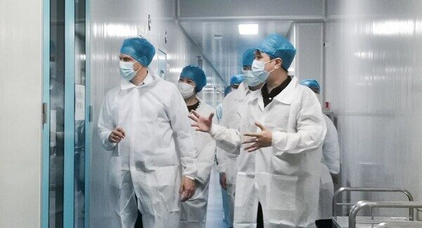 丹纳赫团队走访云舟生物生产基地 丹纳赫团队走访云舟生物生产基地