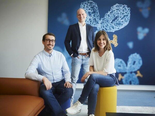 GoSilico联合创始人Tobias Hahn博士, Thiemo Huuk博士,Teresa Baumann博士 GoSilico联合创始人Tobias Hahn博士, Thiemo Huuk博士,Teresa Baumann博士